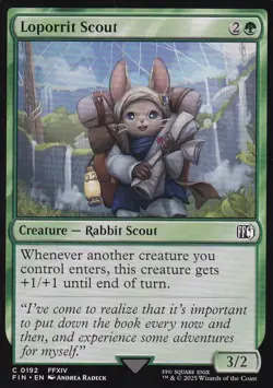 MTG Final Fantasy - Loporrit Scout - FIN 192 - Regular - Image 2