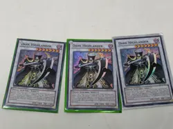 Yugioh - 3x Dark Highlander CT09-EN007 Limited Edition Super Rare NM - Image 1