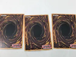 Yugioh - 3x Dark Highlander CT09-EN007 Limited Edition Super Rare NM - Image 3