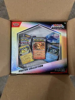Case of 6 - Pokemon Scarlet & Violet Prismatic Evolutions Poster Collection - Image 1