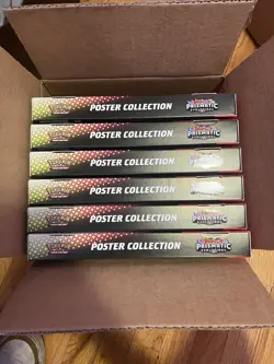 Case of 6 - Pokemon Scarlet & Violet Prismatic Evolutions Poster Collection - Image 3