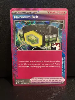 Pokemon TCG Maximum Belt 154/162 Ace Spec Stamped Temporal Forces Near Mint NM - Image 1