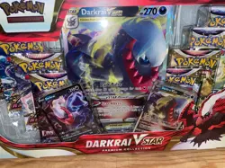 Pokemon Darkrai VStar Premium Collection Box New - Image 4