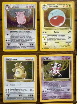 Pokemon Jungle Set 1 - 64 100% Complete Vintage Pokemon Cards Holo WOTC - Image 4