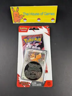Pokemon TCG Destined Rivals Checklane Blister Pack w/ Eevee Promo New Sealed - Image 1