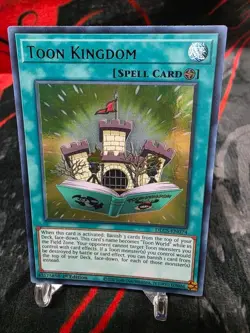 Yugioh Toon Kingdom (Green Ultra Rare) - DLCS-EN074 1St Edt - Image 1