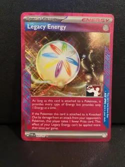 2025 Pokemon Stamped Prize Pack Series Six Legacy Energy #167 Near Mint Holo - Image 1