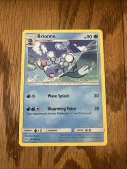 Brionne 40/149 SM Base Set Regular Uncommon Pokemon TCG - Image 1