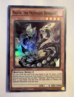 Nauya, the Ogdoadic Remnant ANGU-EN002 Ancient Guardians 1st Edition Yugioh NM - Image 1