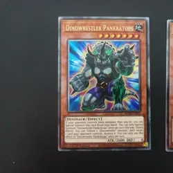 Dinowrestler Pankratops MP24-EN047 Quarter Century Secret Rare 1st Ed Yugioh x 1 - Image 2