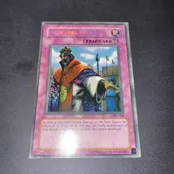 Yugioh Imperial Order PSV-104 Secret Rare REVERSE SECRET MISPRINT #2 - Image 1