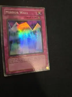 Yugioh! Mirror Wall PSV-016 Super Rare 1st Edition VLP - Image 2