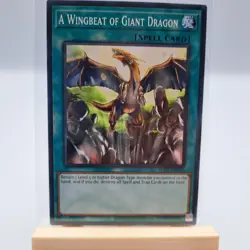 Yugioh TCG Single Card A Wingbeat Of Giant Dragon #023 Spell Card - Image 1