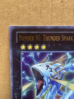 Yugioh Number 91: Thunder Spark Dragon REDU-EN098 Ultra Rare 1st Ed LP - Image 2