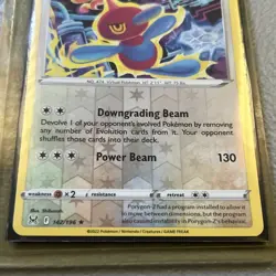 Pokemon Cards Porygon-Z 142/196 Reverse Holo Lost Origin Mint Card - Image 2