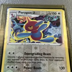 Pokemon Cards Porygon-Z 142/196 Reverse Holo Lost Origin Mint Card - Image 3