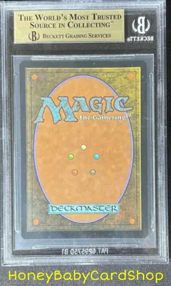 MTG Double Masters 2020 Chrome Mox BGS 9.5Q+ (TRUE QUAD+) GEM MINT Pop. 1 of 1 - Image 2