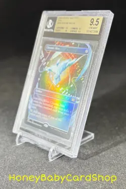 MTG Double Masters 2020 Chrome Mox BGS 9.5Q+ (TRUE QUAD+) GEM MINT Pop. 1 of 1 - Image 3