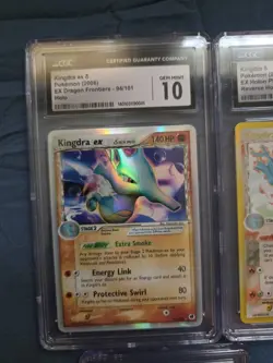 Lot Of 3x CGC 10 Pokemon Kingdra || 2x Delta Species + 1x Character Rare +Gift - Image 2