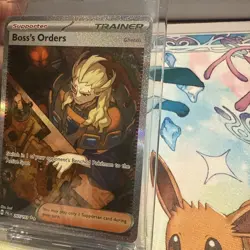 Boss's Orders 265/193 Pokemon Paldea Evolved Holo Full Art Ultra Rare - Image 4