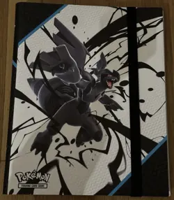 Pokemon Black Bolt BINDER & POSTER ONLY Scarlet And Violet TCG BRAND NEW - Image 1