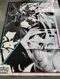 Pokemon Black Bolt BINDER & POSTER ONLY Scarlet And Violet TCG BRAND NEW - Image 2