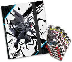 Pokemon TCG Black Bolt Binder Collection Box (binder + 5x boosters) - Image 3