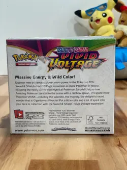 Pokemon TCG Sword & Shield Vivid Voltage Booster Box Factory Sealed - Image 4