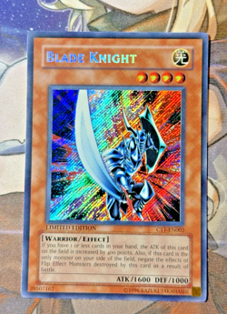 Yugioh Blade Knight CT1-EN002 NM Secret Rare Limited - Image 1