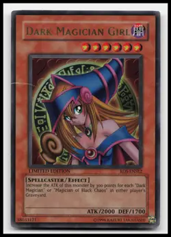 Dark Magician Girl RDS-ENSE2 Rise of Destiny Special Edition Damaged Yugioh Card - Image 1
