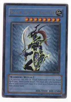 Black Luster Soldier SYE-024 Starter Deck: Yugi Evolution Yugioh Card - Image 1