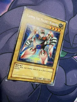 Gamma the Magnet Warrior DOR-003 Duelist of the Roses Yugioh Card - Image 2