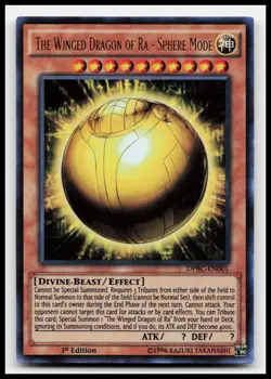 The Winged Dragon of Ra DPBC-EN001 Duelist Pack: Battle City Yugioh Card - Image 1