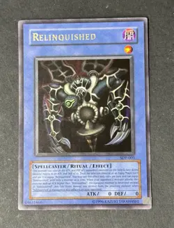 Relinquished SDP-001 Starter Deck: Pegasus Yugioh Card - Image 1