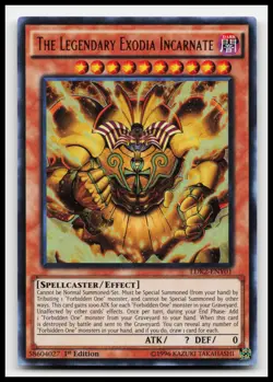 The Legendary Exodia Incarnate LDK2-ENY01 Legendary Decks II Yugioh Card - Image 1