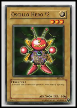 Oscillo Hero #2 TP1-016 Tournament Pack 1 Yugioh Card - Image 1