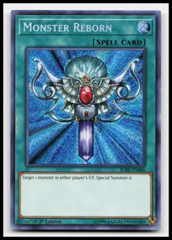 Monster Reborn BLRR-EN046 Battles of Legend: Relentless Revenge Yugioh Card - Image 1