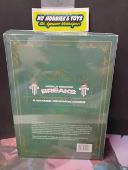 WORLD RECORD BREAKS: POKEMON 5 individually sealed graded card packs per box - Image 2