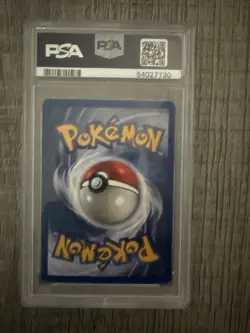 Pokemon TCG Ninetales Base Set Holo Unlimited Rare Card 12/102 PSA 4 Graded - Image 2