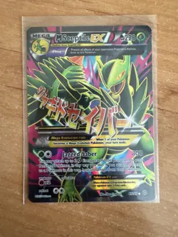 Pokemon M Sceptile EX XY Ancient Origins Holo Card 85/98 Ultra Rare Full Art - Image 1