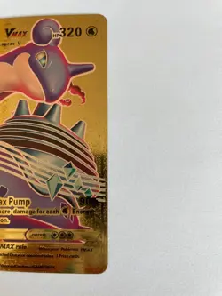 Lapras VMAX SV111/SV122 HP320 - Gold Foil Fan Art Card - Image 4