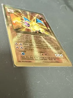 Pokemon Celebrations Gold Metal Charizard Card 4/102 Ultra Premium Collection - Image 3
