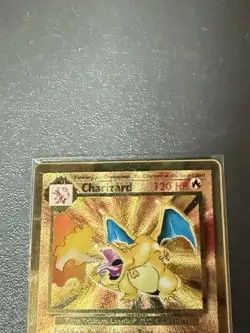 Pokemon Celebrations Gold Metal Charizard Card 4/102 Ultra Premium Collection - Image 4