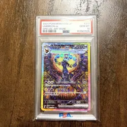 Pokemon Umbreon ex SAR PSA10 SV8a Terastal Fes Scarlet Violet Card - Image 1
