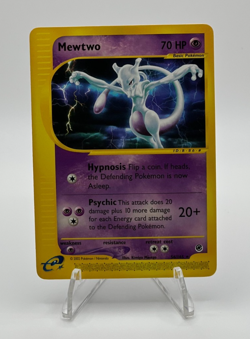 Mewtwo 56/165 LP -Vintage Rare Pokemon Card- Expedition NON HOLO - Image 1