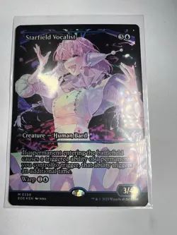 MTG Starfield Vocalist (Showcase) Edge of Eternities Foil NM #359 (English) - Image 2