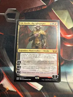 Mtg Ob Nixilis, The Adversary - Streets Of New Capenna + Bonus Foils - Image 1