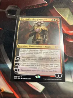 Mtg Ob Nixilis, The Adversary - Streets Of New Capenna + Bonus Foils - Image 2