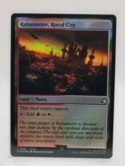 Rabanastre, Royal City (FOIL) L #287 MTG Final Fantasy Magic FIN EN NM FF12 - Image 1