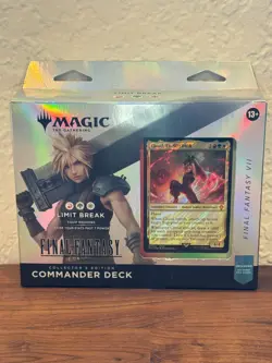 MTG Final Fantasy VII Limit Break Commander Deck Collector’s Edition SEALED - Image 1